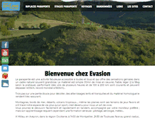 Tablet Screenshot of millau-evasion.com